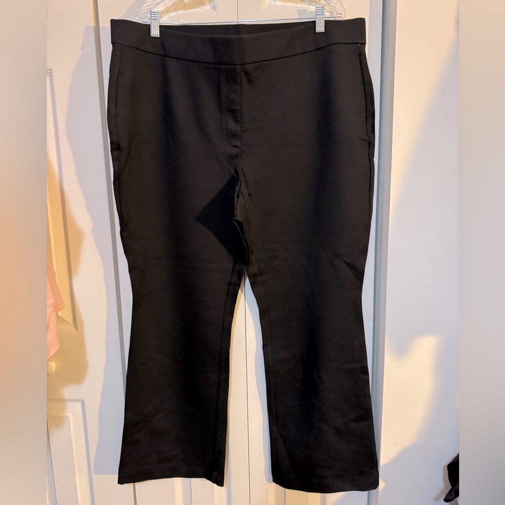 Size 2x,Rafaella Black Dress Pants